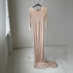 Sew Trendy Long Sleeve Maternity Dress